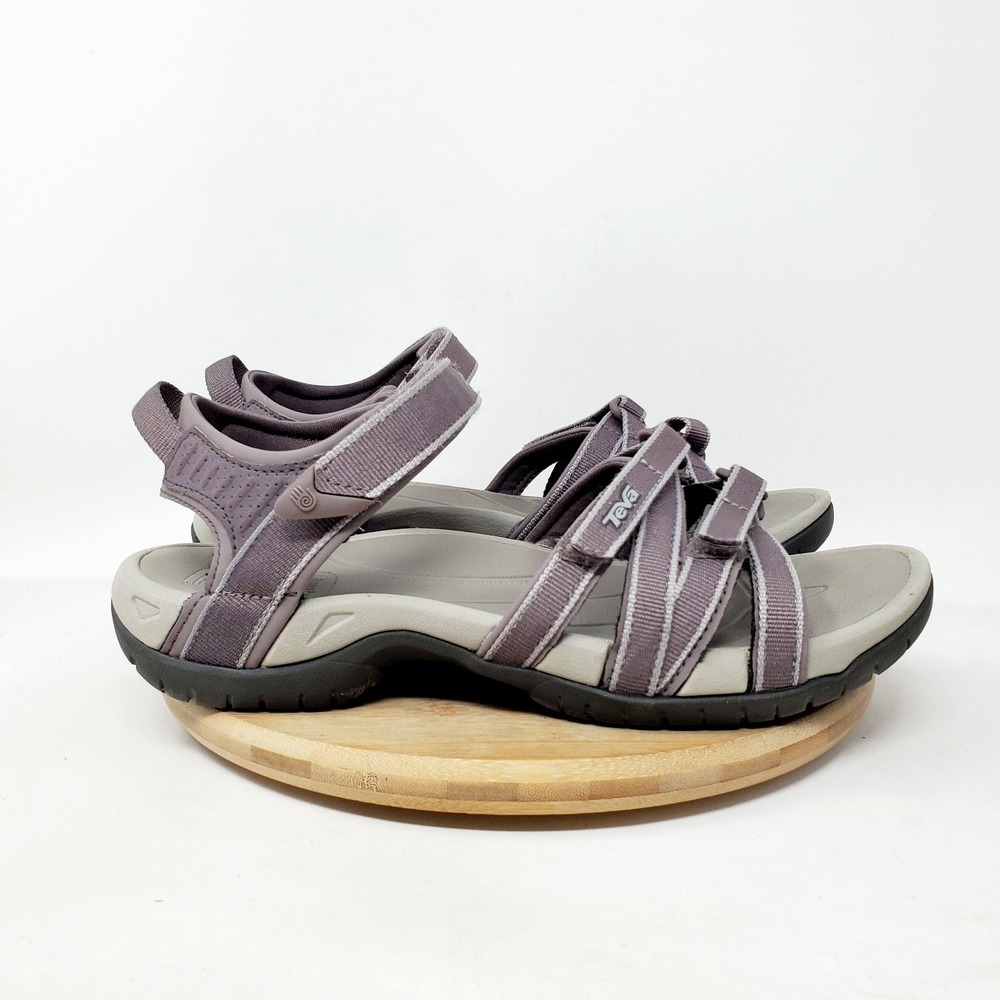Teva Tirra Sandals Womens 8.5 Purple Straps Water Hiking Beach Shoes
